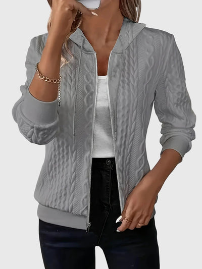 Maxine | Zippered Hoodie