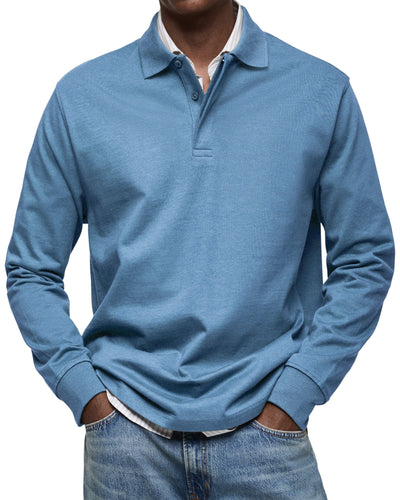 PAUL | Luxury Long-Sleeved Polo
