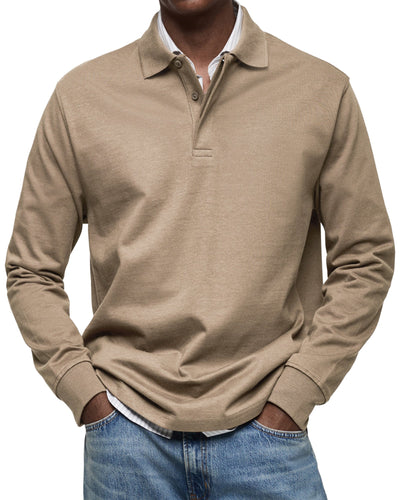 PAUL | Luxury Long-Sleeved Polo