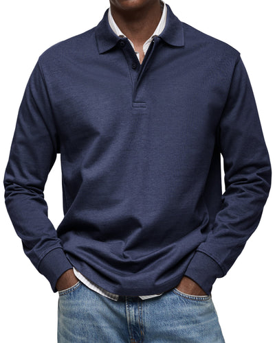 PAUL | Luxury Long-Sleeved Polo
