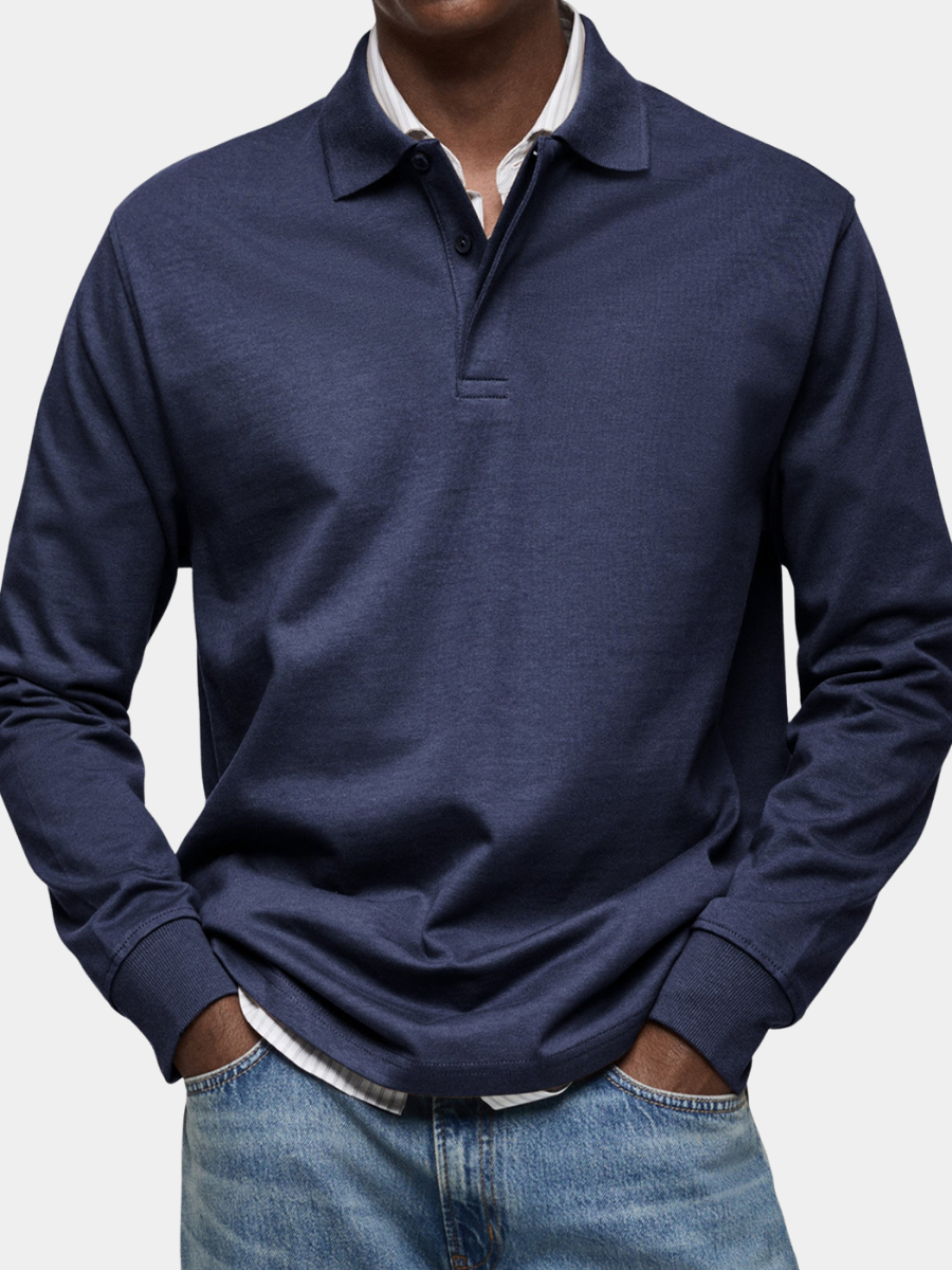PAUL | Luxury Long-Sleeved Polo