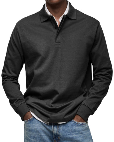 PAUL | Luxury Long-Sleeved Polo