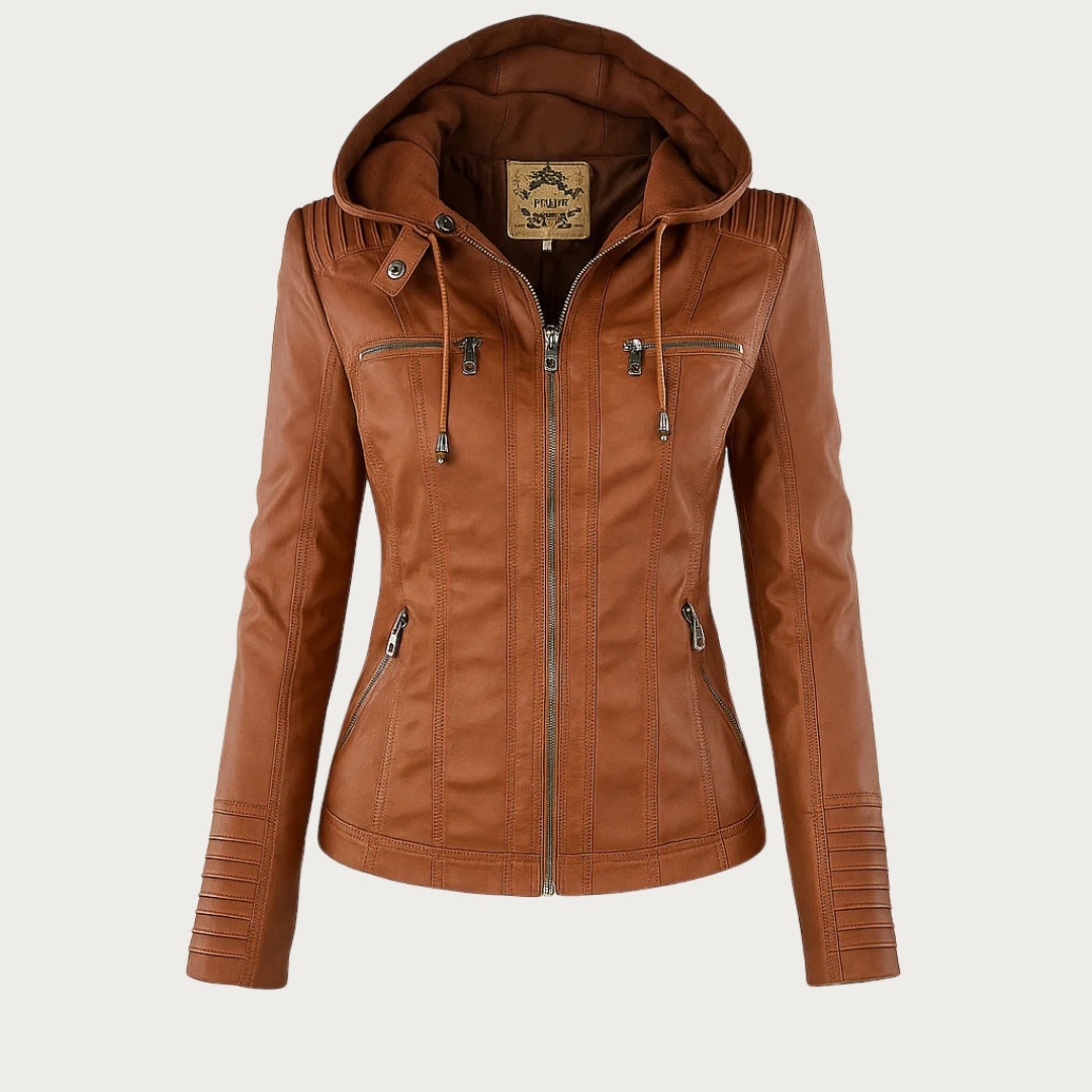 Karen™ | Robust and Elegant Leather Jacket