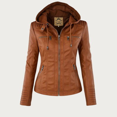 Karen™ | Robust and Elegant Leather Jacket