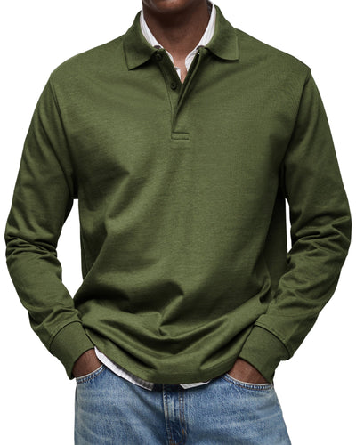 PAUL | Luxury Long-Sleeved Polo
