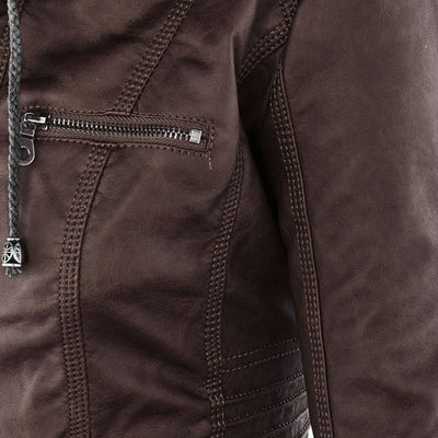 Karen™ | Robust and Elegant Leather Jacket