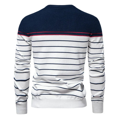 John | Men's Sweater with Striped Pattern