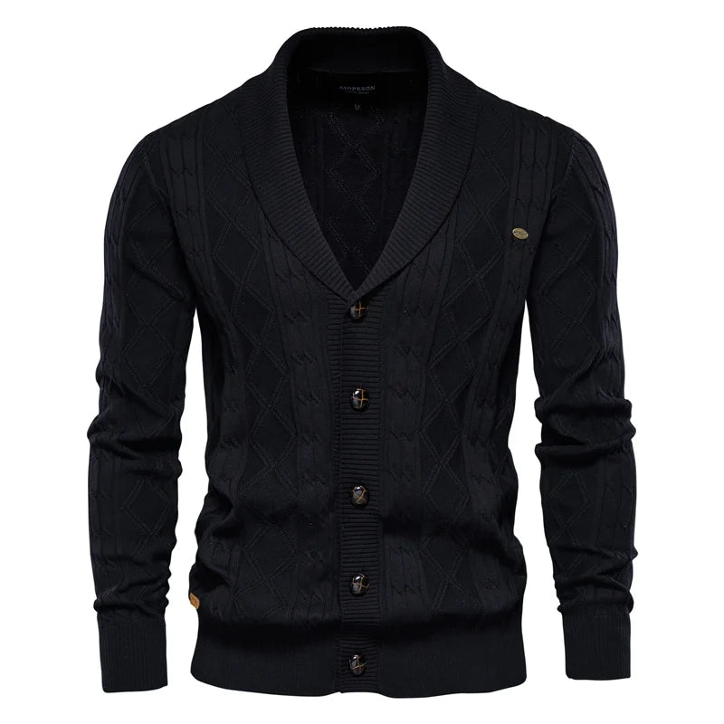 Timothy | Men's Cardigan with Buttons