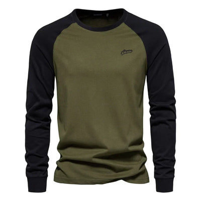 Michael | Long Sleeve T-Shirt with Raglan Sleeves