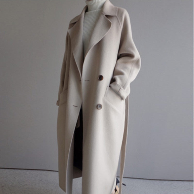 Adela | Elegant Long Overcoat