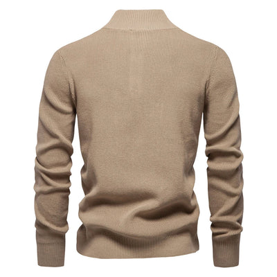 Steven | Men's Sweater with Button Design
