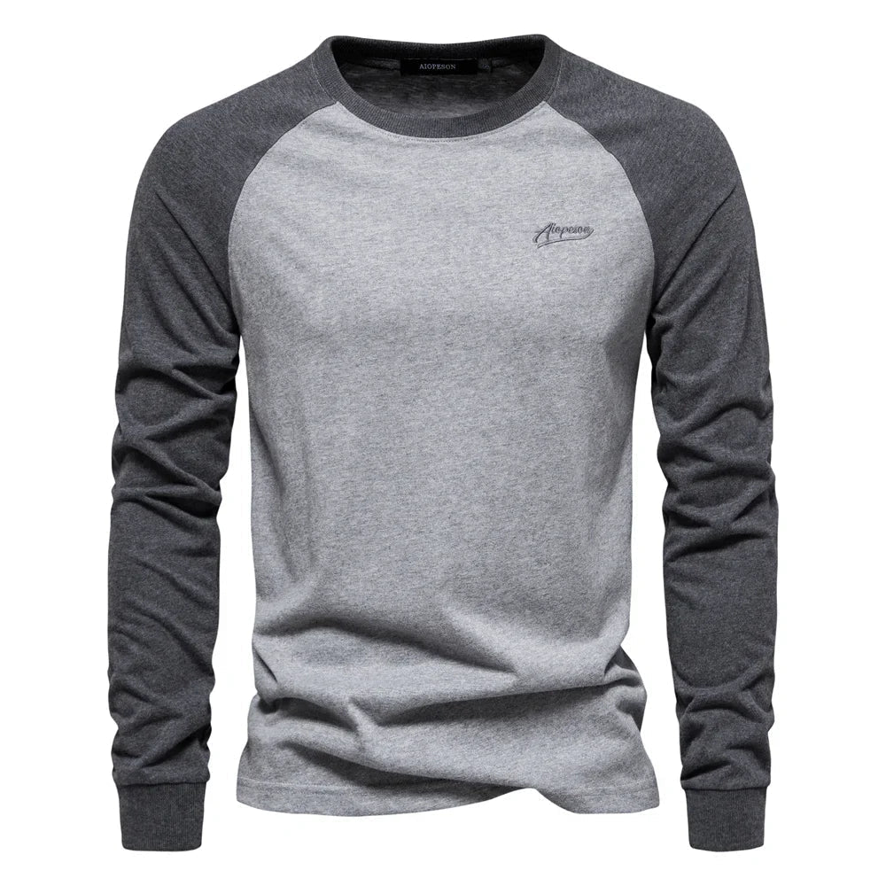 Michael | Long Sleeve T-Shirt with Raglan Sleeves
