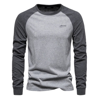 Michael | Long Sleeve T-Shirt with Raglan Sleeves