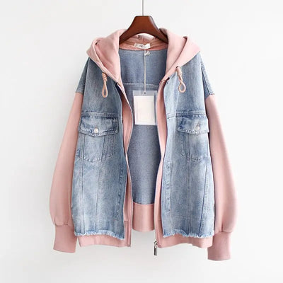 Eloise | Denim Jacket with Hoodie