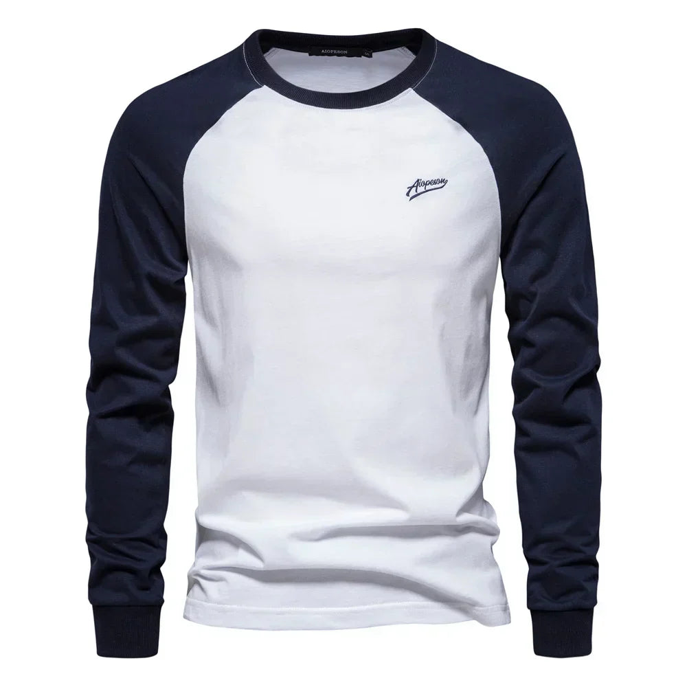 Michael | Long Sleeve T-Shirt with Raglan Sleeves