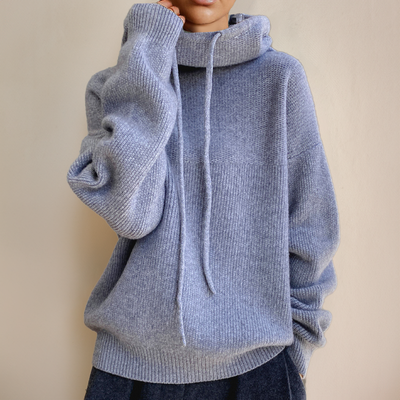 Mila™ | Relaxed Knit Hoodie