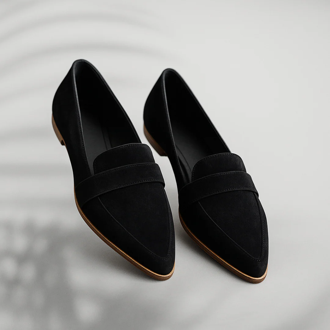 Matilde - Leather orthopedic loafers | Premium edition